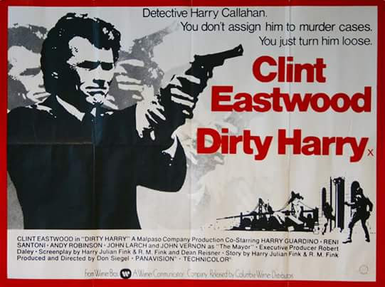 Clint Eastwood in Dirty Harry (1971)