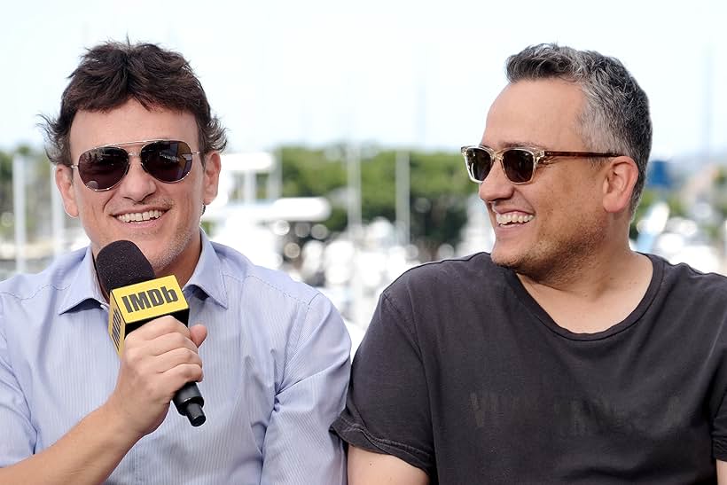 Anthony Russo and Joe Russo at an event for IMDb at San Diego Comic-Con (2016)