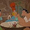 John Goodman, David Spade, and Patti Deutsch in The Emperor's New Groove (2000)