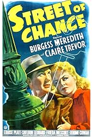 Burgess Meredith and Claire Trevor in Street of Chance (1942)