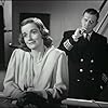 Edith Barrett and Richard Dix in The Ghost Ship (1943)