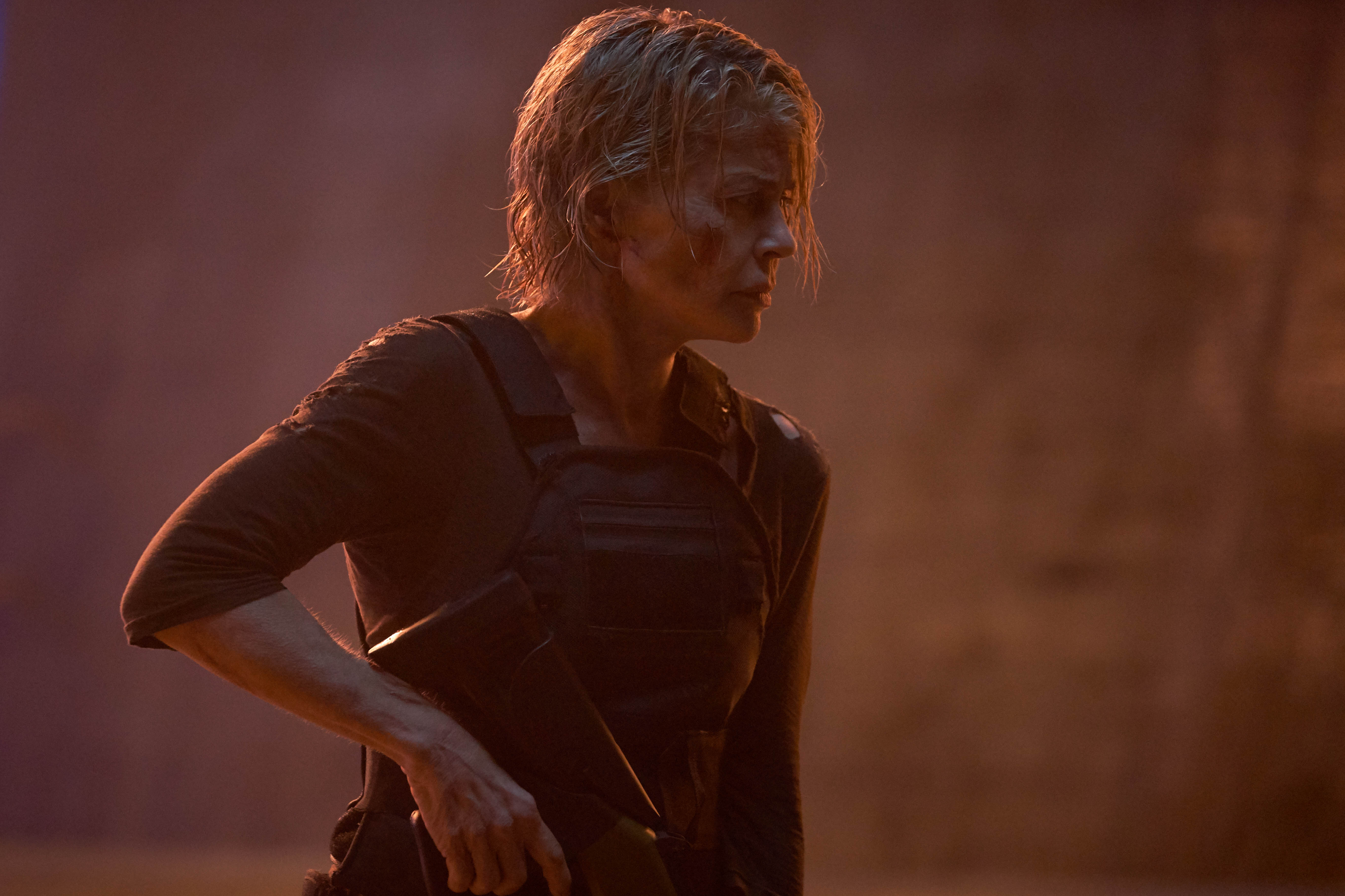 Linda Hamilton in Terminator: Dark Fate (2019)