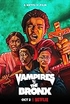 Jaden Michael, Coco Jones, Gerald Jones, and Gregory Diaz IV in Vampires vs. the Bronx (2020)