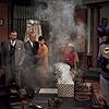 Adam West, Yvonne Craig, Neil Hamilton, and Burt Ward in Batman (1966)