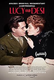 Desi Arnaz and Lucille Ball in Lucy and Desi (2022)