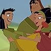 John Goodman, Wendie Malick, and David Spade in The Emperor's New Groove (2000)