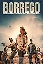 Nicholas Gonzalez, Lucy Hale, Jorge A. Jimenez, Olivia Trujillo, and Leynar Gomez in Borrego (2022)