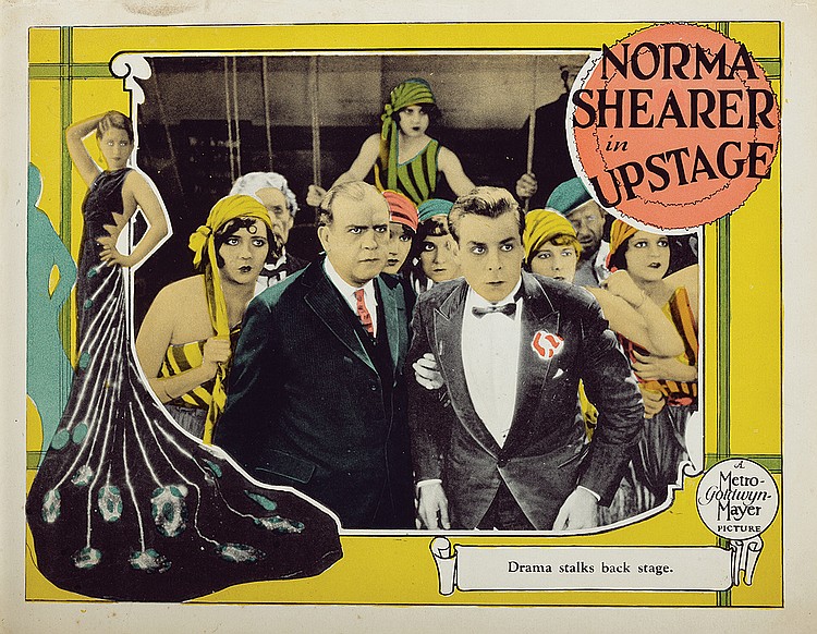 Tenen Holtz, Gwen Lee, Dorothy Phillips, Oscar Shaw, and Norma Shearer in Upstage (1926)