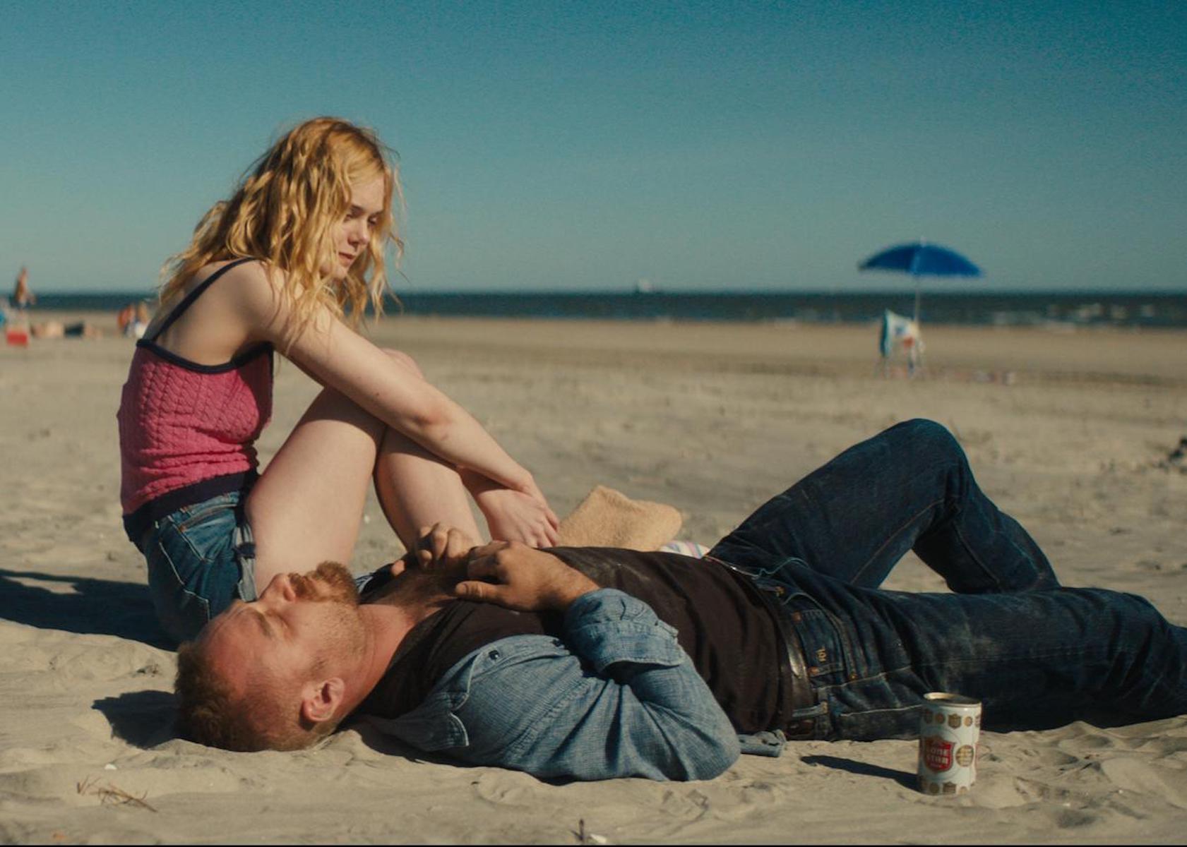 Ben Foster and Elle Fanning in Galveston (2018)