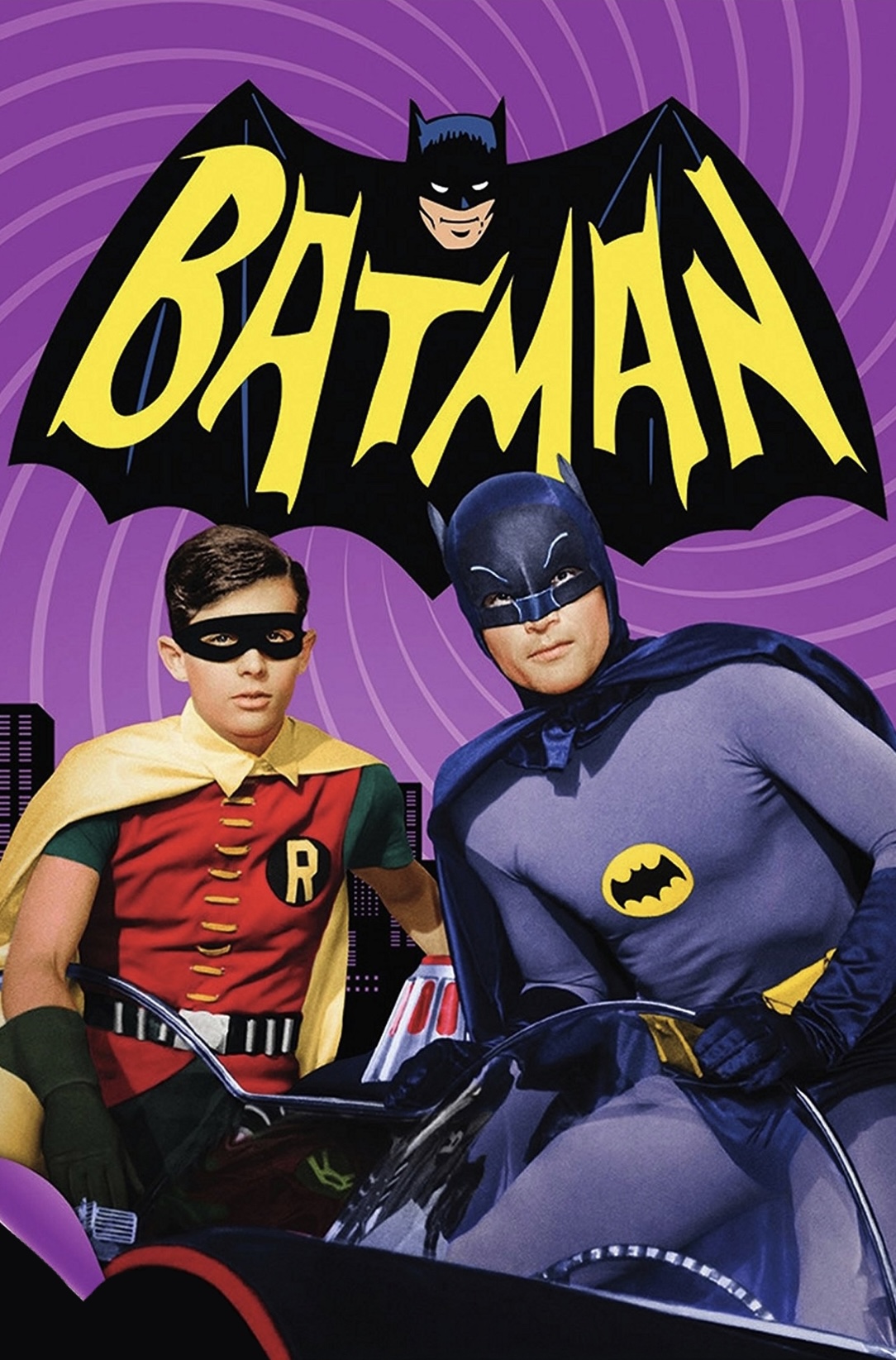 Adam West and Burt Ward in Batman (1966)