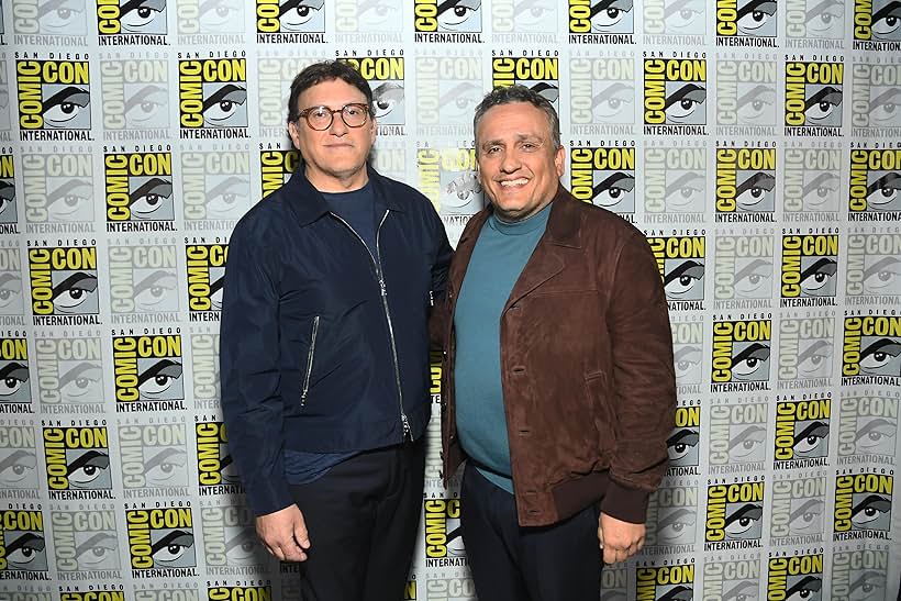 Anthony Russo and Joe Russo at an event for Avengers: Doomsday (2026)