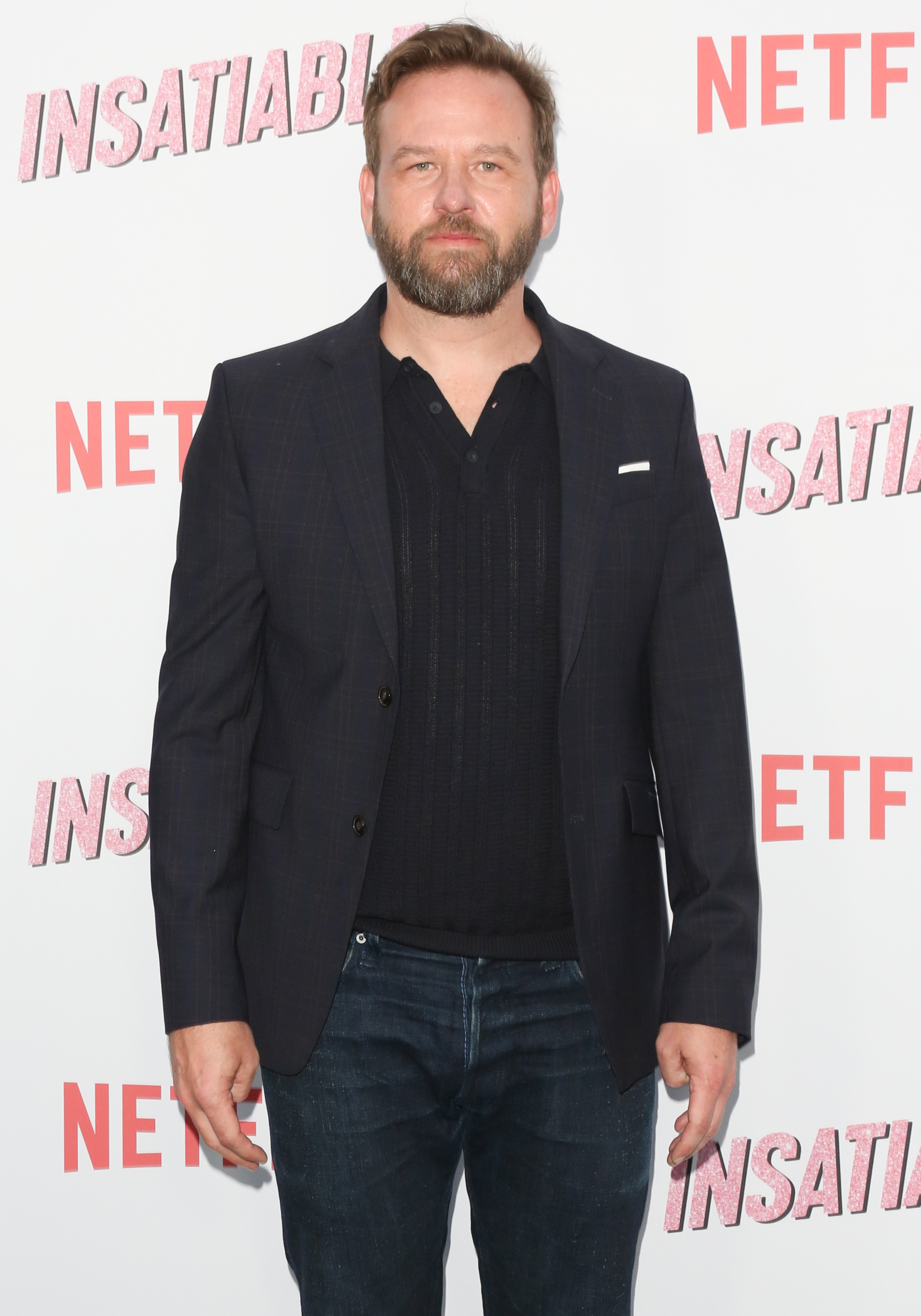 Dallas Roberts at an event for Insatiable (2018)