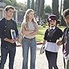 Gregg Sulkin, Lyrica Okano, Virginia Gardner, and Rhenzy Feliz in Runaways (2017)