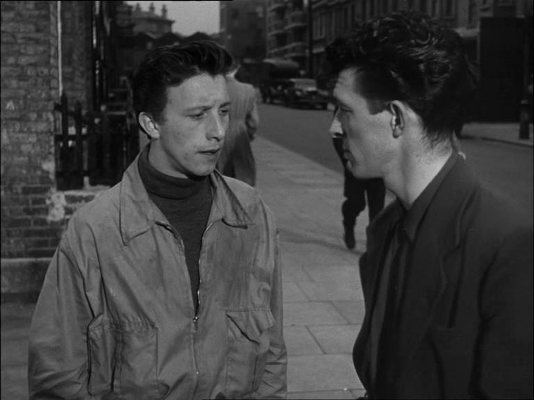 Harry Fowler and Cyril Waites in I Believe in You (1952)