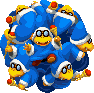 Sprite of the Magikoopa Mob pile from Mario & Luigi: Bowser's Inside Story + Bowser Jr.'s Journey