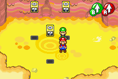 Last three Blocks in Teehee Valley of Mario & Luigi: Superstar Saga.