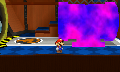 Last paperization spot in Bowser Jr.'s Flotilla of Paper Mario: Sticker Star.