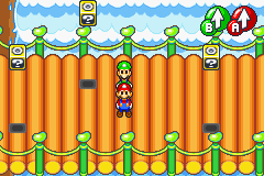 Second, third and fourth Blocks in Hoohoo Mountain Base of Mario & Luigi: Superstar Saga.