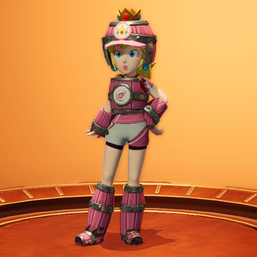 File:Peach (Barrel Gear) - Mario Strikers Battle League.png