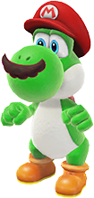 The Yoshi capture icon.