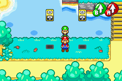 Third and fourth Blocks in Woohoo Hooniversity of Mario & Luigi: Superstar Saga.