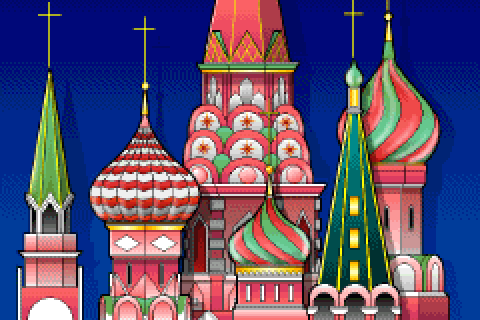 St. Basil's Cathedral in Mario is Missing! (DOS)