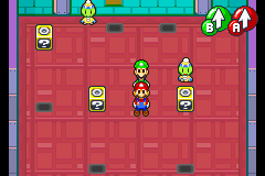 Sixth, seventh and eighth Blocks in Beanbean Castle Sewer of Mario & Luigi: Superstar Saga.