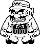 Wario comic stamp from WarioWare: D.I.Y.