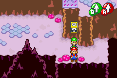 Twentieth Block in Chucklehuck Woods of Mario & Luigi: Superstar Saga.