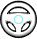 Icon of the Wii Wheel from Mario Kart Wii