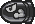 Sprite of Bullet Bill, from Paper Mario.