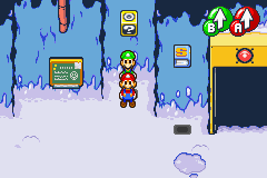 Last Block in Woohoo Hooniversity of Mario & Luigi: Superstar Saga.