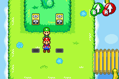 Last two Blocks in Beanbean Outskirts of Mario & Luigi: Superstar Saga.