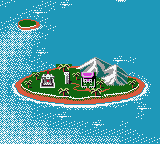 The Island Open as seen in the Game Boy Advance version.