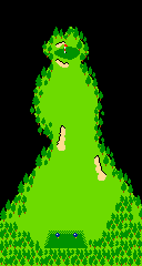 Map of a hole in Stroke & Match Golf (Men's version) for the VS. System