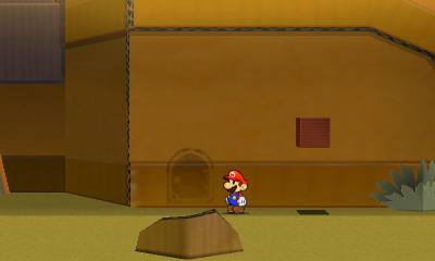 Last paperization spot in Yoshi Sphinx of Paper Mario: Sticker Star.