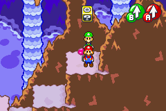 Twenty-first Block in Chucklehuck Woods of Mario & Luigi: Superstar Saga.