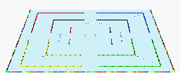 Battle Course 3 from Super Mario Kart.