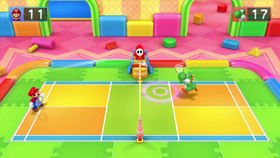 Badminton Bash, from Mario Party 10.