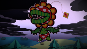 Petea Piranha in Paper Mario: Color Splash.