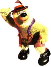 Artwork of Benny Bear