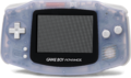 Game Boy Advance ("A", "B", "L", "R", "START", "SELECT", "POWER", "OFF", "ON", "VOL")