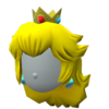 The "Princess Peach Wig" Mii headwear