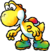 Artwork of Yellow Yoshi in Yoshi Touch & Go