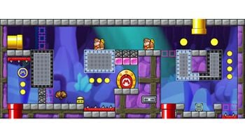 Miiverse screenshot of the 47th official level in the online community of Mario vs. Donkey Kong: Tipping Stars