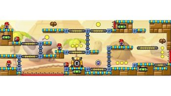 Miiverse screenshot of the 30th official level in the online community of Mario vs. Donkey Kong: Tipping Stars