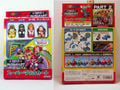 A set of figurines including Bowser, Luigi, Peach, and Donkey Kong Jr.