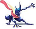 Greninja in Super Smash Bros. for Nintendo 3DS / Wii U.