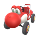 Red Turbo Yoshi from Mario Kart Tour