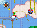 A Bumper Ball in Rail Lift in Yoshi's Story